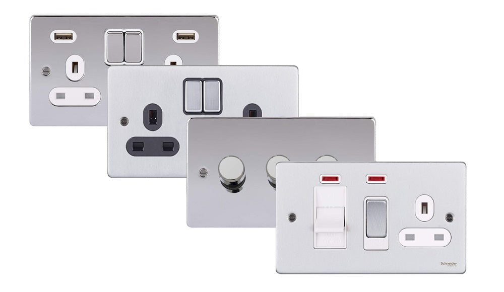 Schneider Ultimate Low Profile Switches and Sockets