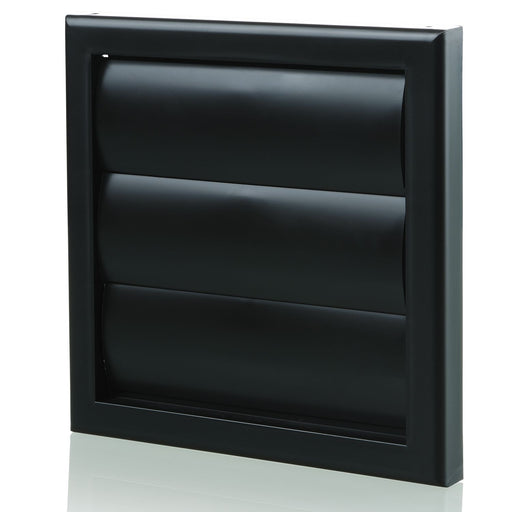 Blauberg 100mm Gravity Grille - Black Available from RS Electrical Supplies