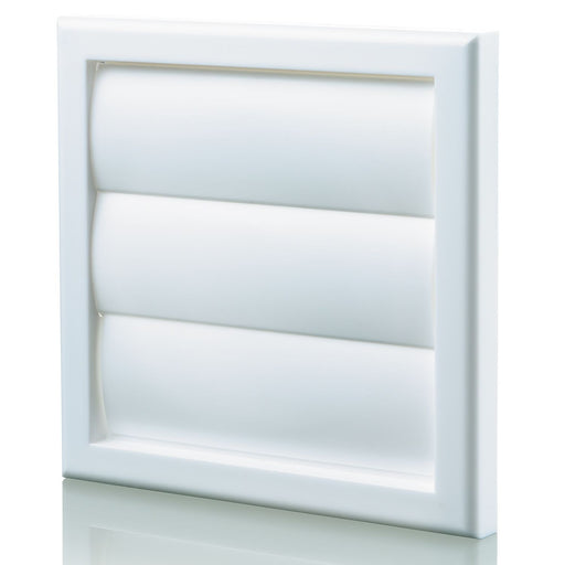 Blauberg 100mm Gravity Grille - White Available from RS Electrical Supplies