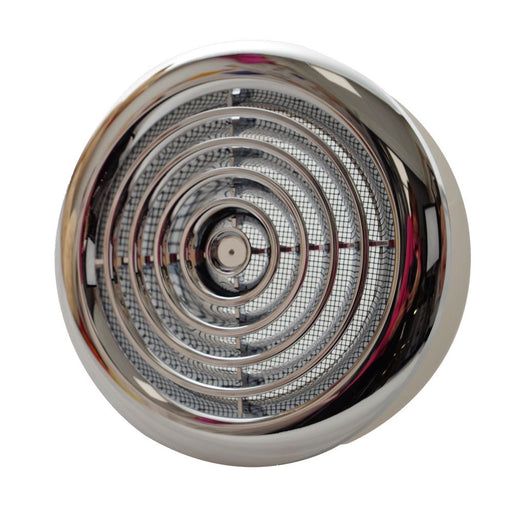 Blauberg 100mm Ceiling Mounted Vent Grille DPR100CHROME Available from RS Electrical Supplies