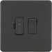 Knightsbridge Screwless Anthracite 13A Switched Spur SF6300AT Available from RS Electrical Supplies