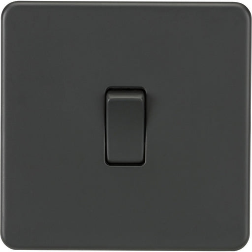 Knightsbridge Screwless Anthracite 20A Double Pole Switch SF8341AT Available from RS Electrical Supplies