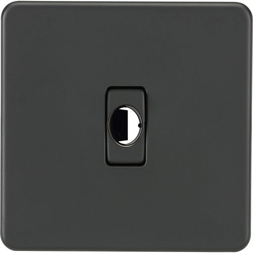 Knightsbridge Screwless Anthracite Flex Outlet SFFLEXAT Available from RS Electrical Supplies