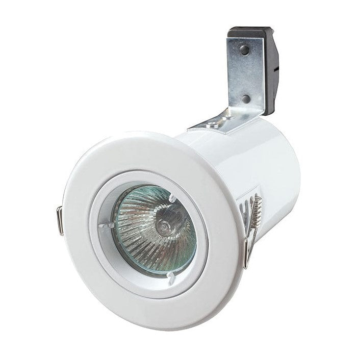 Robus Robin 50W GU10 Fire Rated Fixed Downlight BRASS RF201-02