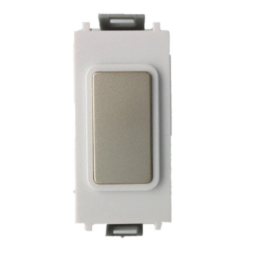 Schneider Ultimate Pearl Nickel Blank Grid Module GUGBWPN Available from RS Electrical Supplies