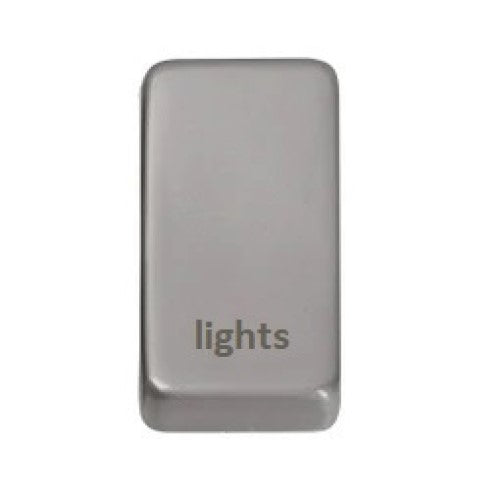Schneider Ultimate Pearl Nickel Lights Rocker Cap GUGRLIPN Available from RS Electrical Supplies