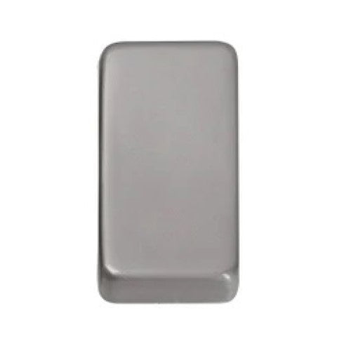 Schneider Ultimate Pearl Nickel Plain Rocker Cap GUGRPN Available from RS Electrical Supplies