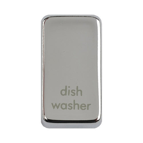 Schneider Ultimate Polished Chrome Dishwasher Rocker Cap GUGRDWMS Available from RS Electrical Supplies