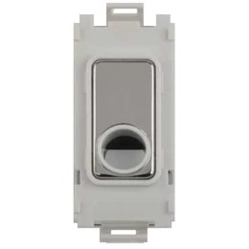 Schneider Ultimate Polished Chrome Flex Outlet Grid Module GUG16COWMS Available from RS Electrical Supplies