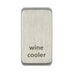 Schneider Ultimate Stainless Steel Wine Cooler Rocker Cap GUGRWCSS Available from RS Electrical Supplies