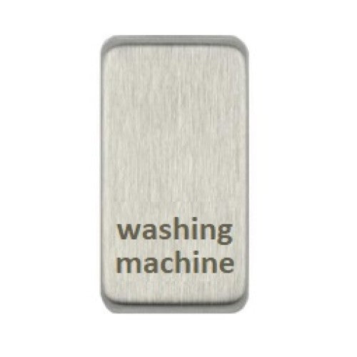 Schneider Ultimate Stainless Steel Washing Machine Rocker Cap GUGRWMSS Available from RS Electrical Supplies