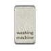 Schneider Ultimate Stainless Steel Washing Machine Rocker Cap GUGRWMSS Available from RS Electrical Supplies