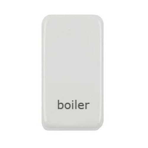 Schneider Ultimate White Metal Boiler Rocker Cap GUGRBOPW Available from RS Electrical Supplies