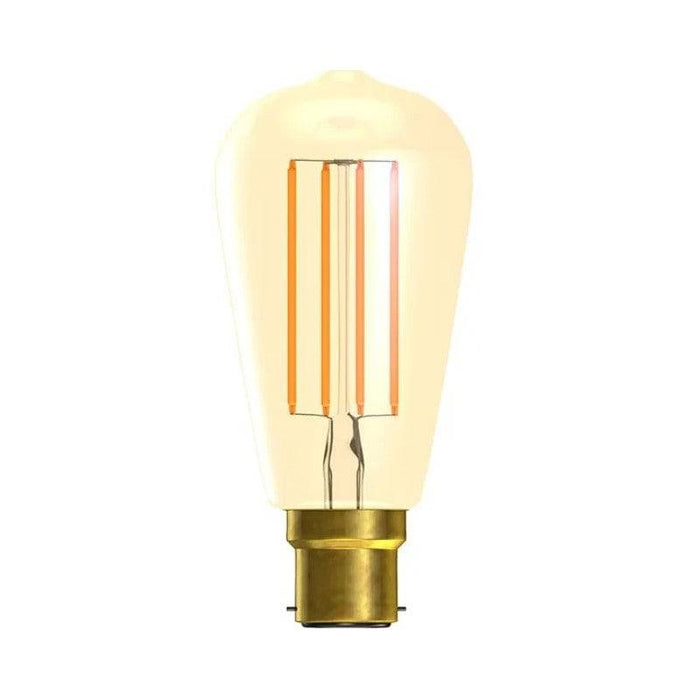 BELL Vintage 3.3W LED Dimmable Squirrel Cage BC Amber 60797 formerly 01468