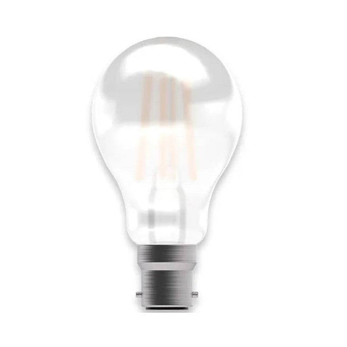 BELL 5.7W LED Dimmable GLS BC Satin Warm White 60768 formerly 05288