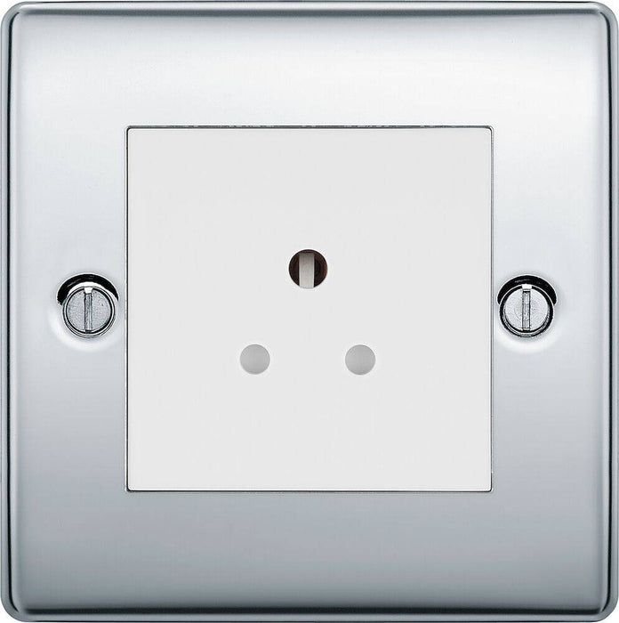 BG Nexus Metal Polished Chrome 2A Unswitched Socket NPC28W Available from RS Electrical Supplies