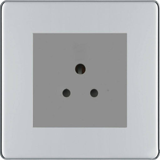 BG Nexus Screwless Polished Chrome 2A Unswitched Socket FPC28MG Available from RS Electrical Supplies