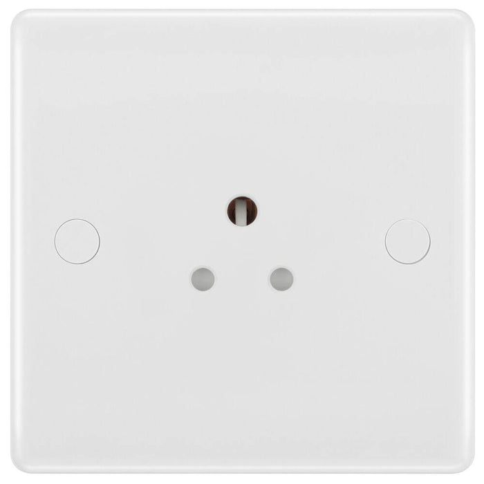 BG White Moulded 2A Unswitched Socket 828 Available from RS Electrical Supplies