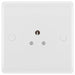 BG White Moulded 2A Unswitched Socket 828 Available from RS Electrical Supplies