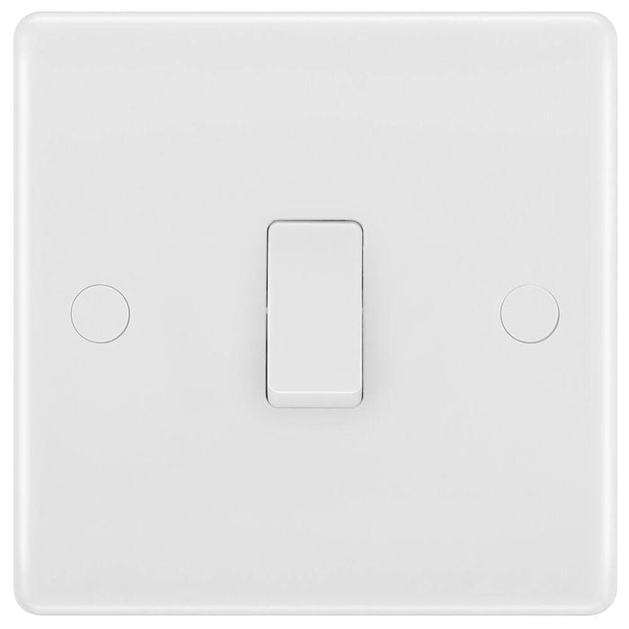 BG White Moulded 20A Double Pole Switch 830 Available from RS Electrical Supplies