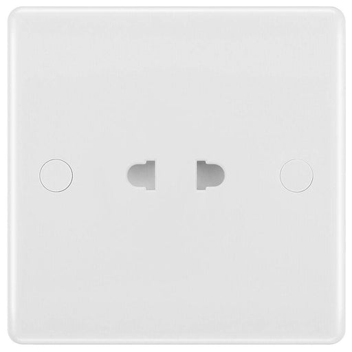 BG White Moulded 16A 1G Shuttered Euro Socket 897 Available from RS Electrical Supplies