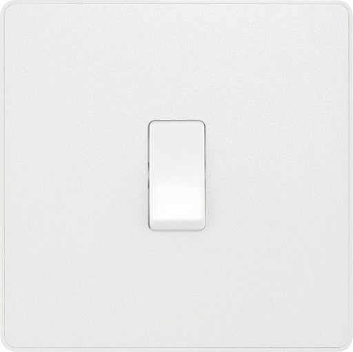 BG Evolve Pearl White Intermediate Light Switch PCDCL13W Available from RS Electrical Supplies