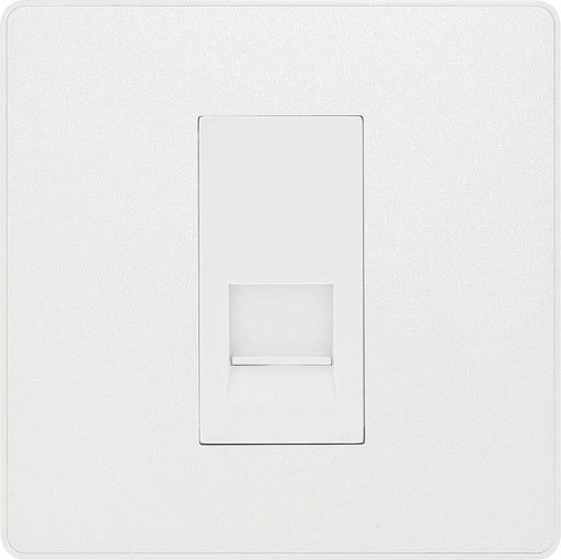 BG Evolve Pearl White Master Telephone Socket PCDCLBTM1W Available from RS Electrical Supplies