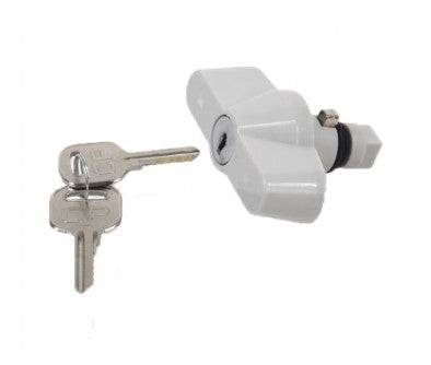 Europa Components ABS Enclosure Key Lock PBEKEYLOCK Available from RS Electrical Supplies