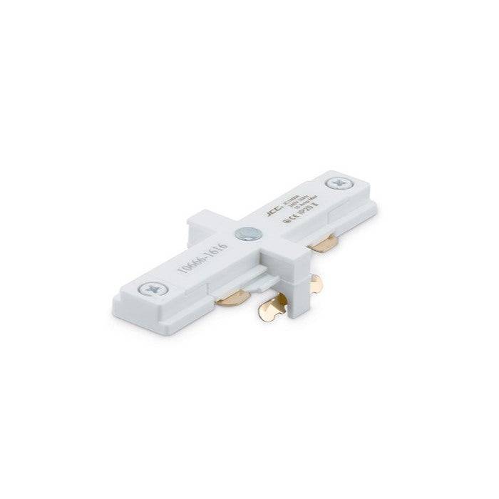 JCC Mainline Mains Straight Track Connector White JC14004WH