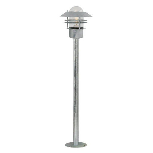Nordlux Blokhus Galvanised Steel Garden Post Light 25078031 Available from RS Electrical Supplies