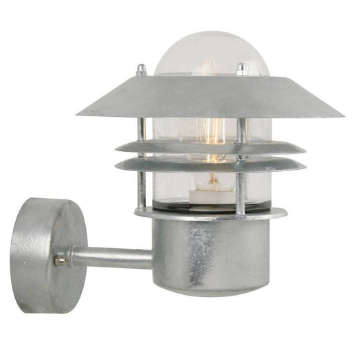 Nordlux Blokhus Galvanised Steel Outdoor Wall Light 25011031 Available from RS Electrical Supplies