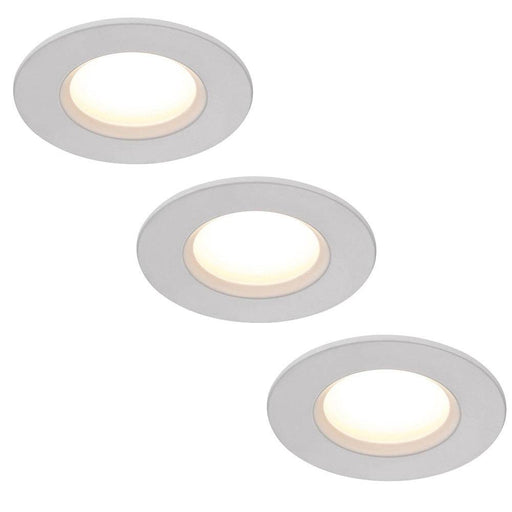 Nordlux Dorado 2700K 3-Kit Dim Downlights White 49410101 Available from RS Electrical Supplies