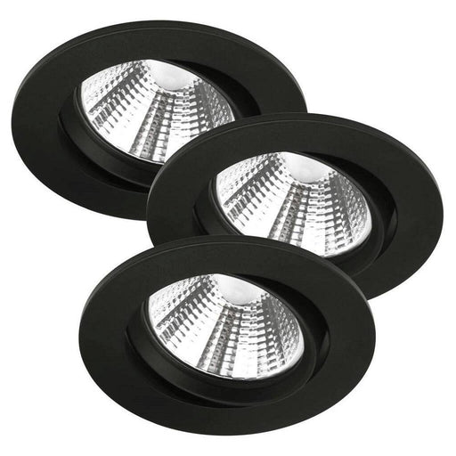 Nordlux Fremont 2700K 3-Kit Black Downlights 47580103 Available from RS Electrical Supplies