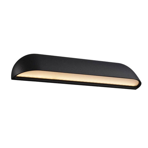 Nordlux Front 36 Black Outdoor Wall Light 84091003 Available from RS Electrical Supplies