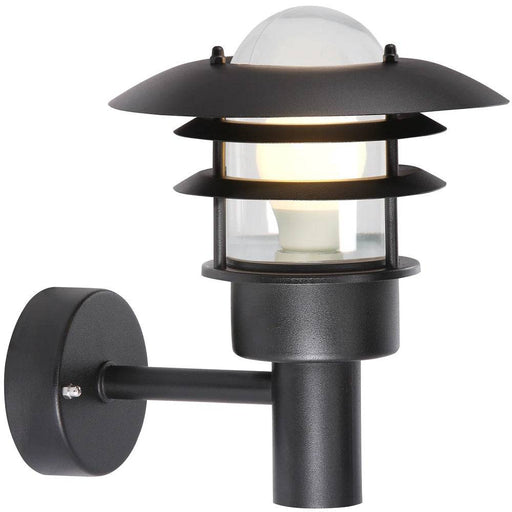 Nordlux Lonstrup 22 Garden Wall Light Black 71431003 Available from RS Electrical Supplies