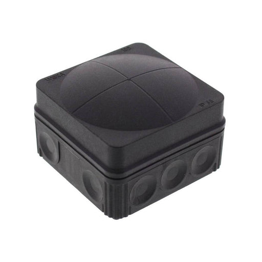 Wiska 108 Combi Empty Enclosure Black 76 x 76 x 51mm 10061999 Available from RS Electrical Supplies