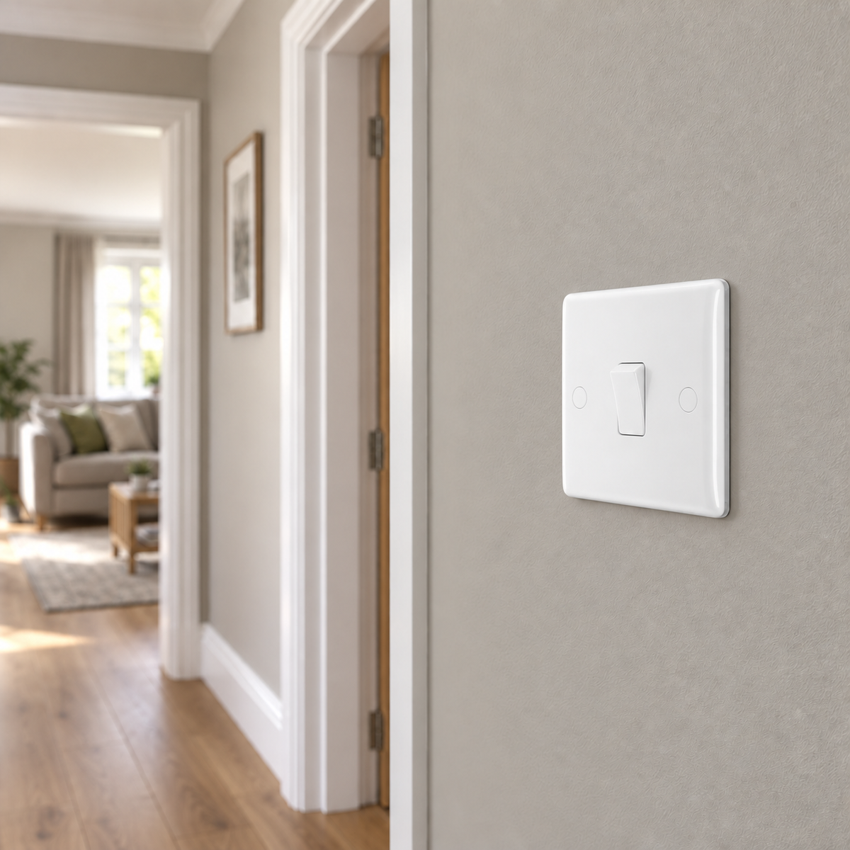 BG White Moulded Switches & Sockets