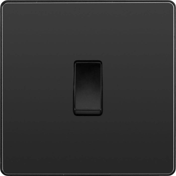 BG Evolve Black Chrome Light Switches