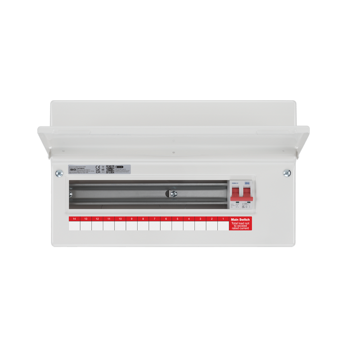 BG Consumer Unit Circuit Protection Main Switch Consumer Units