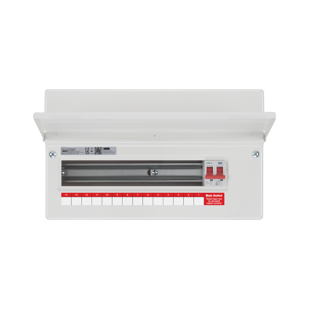 BG Circuit Protection Consumer Units available from RS Electrical Supplies