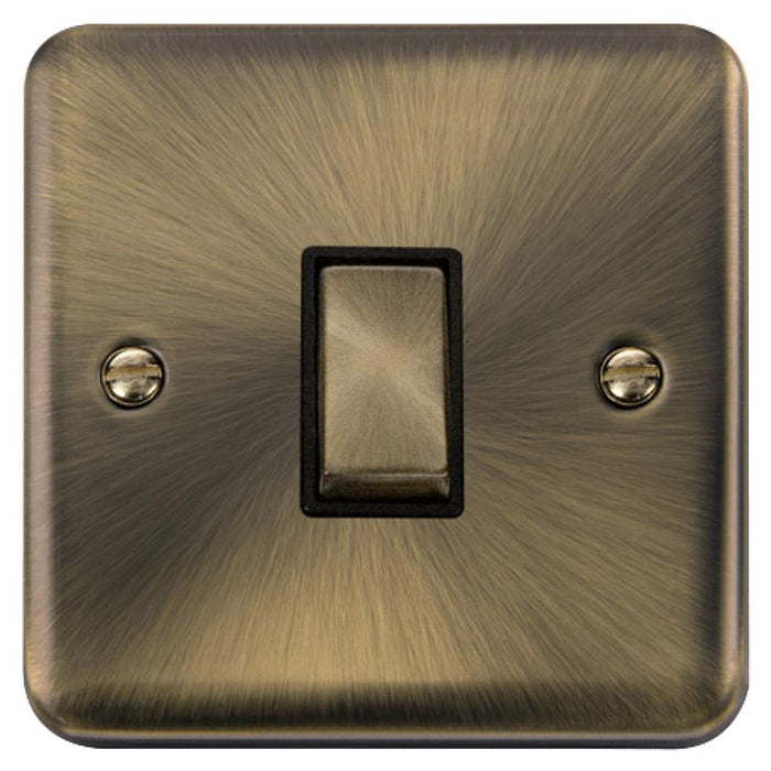 Click Deco Plus Antique Brass Light Switches