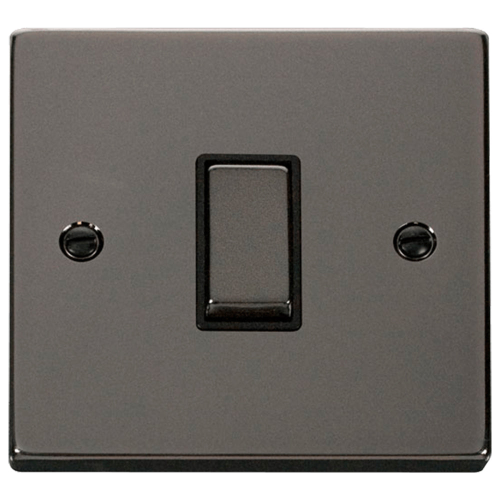 Click Deco Black Nickel Light Switches available from RS Electrical Supplies