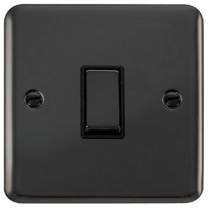Click Deco Plus Black Nickel Light Switches