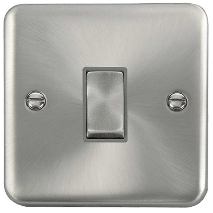 Click Deco Plus Satin Chrome Intermediate Switches