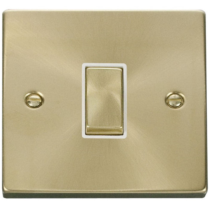 Click Deco Satin Brass Light Switches