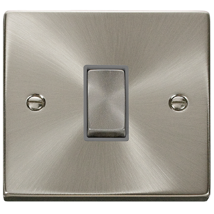 Click Deco Satin Chrome Intermediate Switches