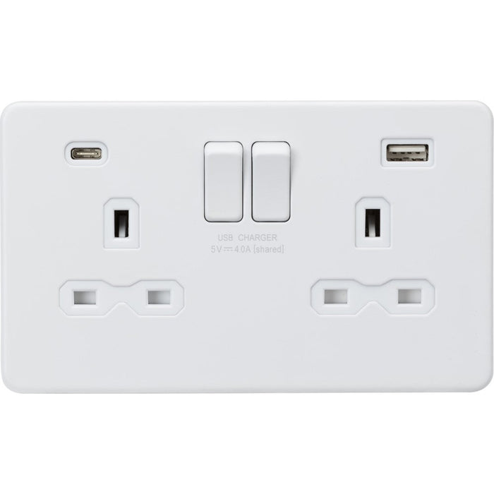 White USB Sockets