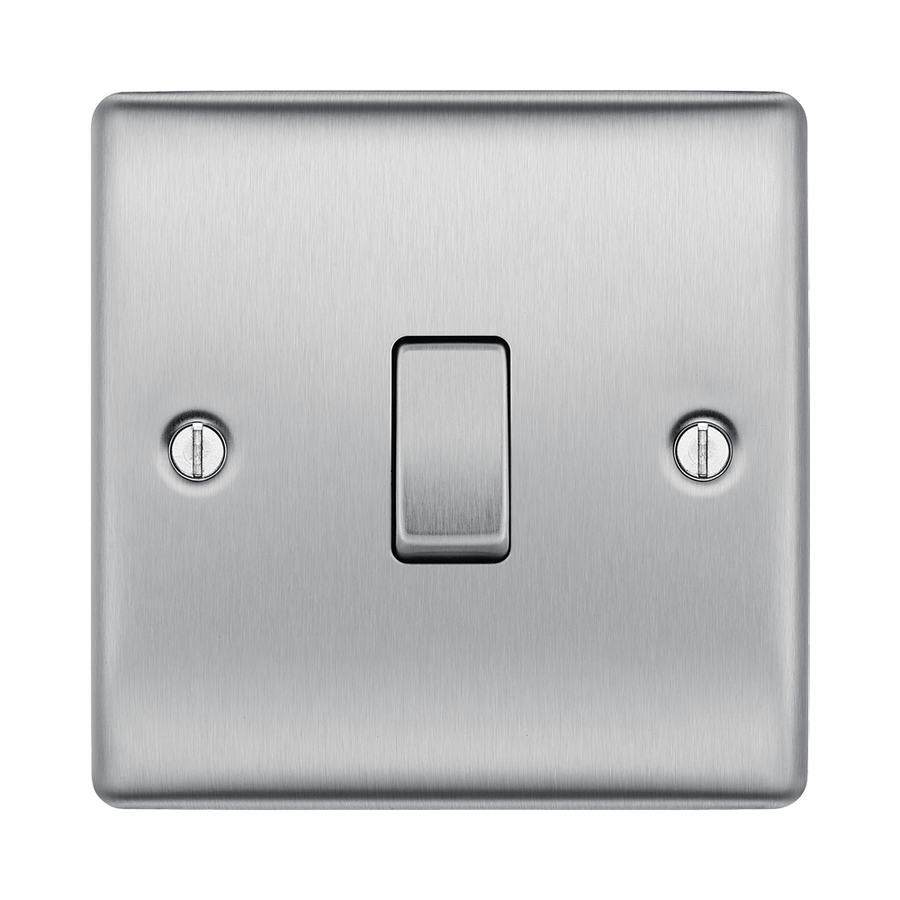 BG Nexus Metal Brushed Steel Sockets & Switches