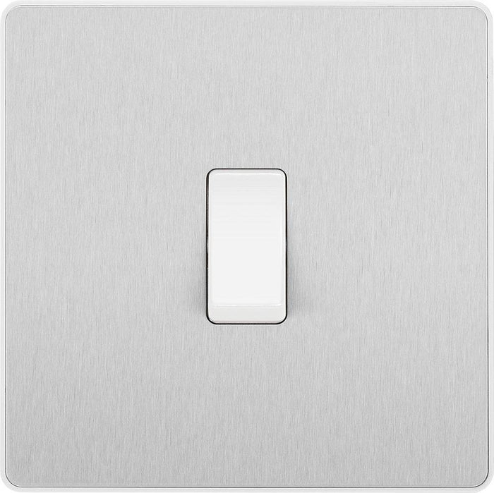 BG Evolve Brushed Steel Intermediate Switches