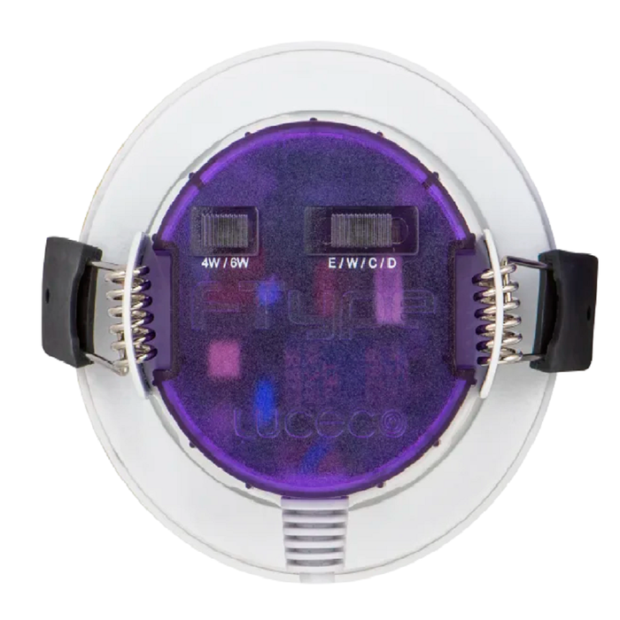 Luceco FType Ultra Flat Fire Rated Downlight Colour Selectable UTF6WCCT - additional view 3